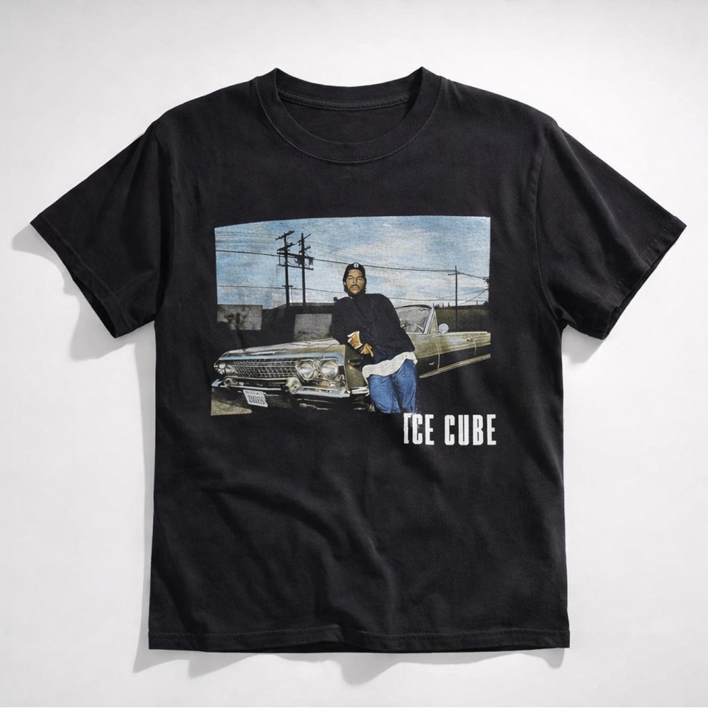Ice Cube Black Graphic T-Shirt